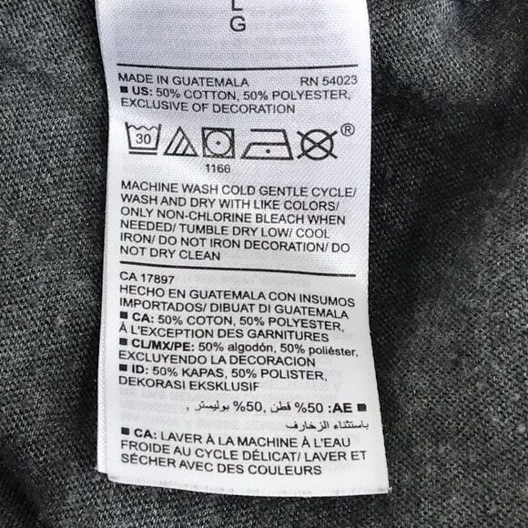 Old Navy Disney Mickey Mouse T-Shirt Men's Large Gray Graphic Print Crew Neck - Picture 9 of 10